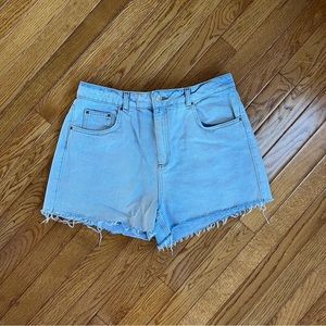 Topshop Moto Mom Jean Shorts